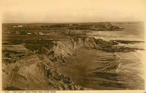 Scotland Bude High Cliff - Coast from Maer