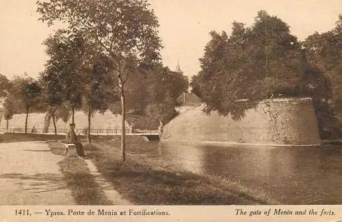 Belgium Ypres porte de Menin