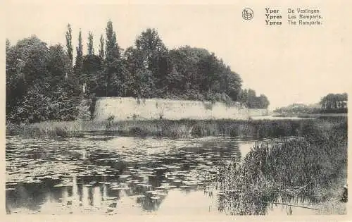 Belgium Ypres the ramparts