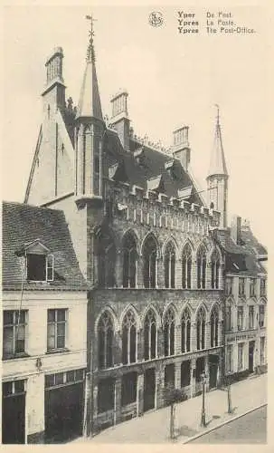 Belgium Ypres the Post office