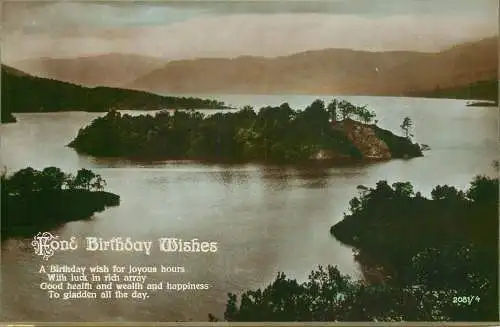 Fond Birthday Wishes picturesque scenery