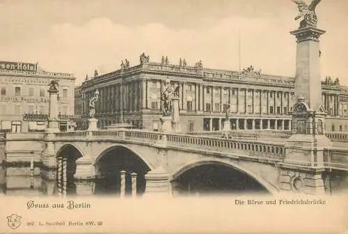 Germany Berlin Die Borse und Friedrichsbrucke