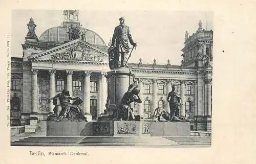 Germany Berlin Bismarck Denkmal