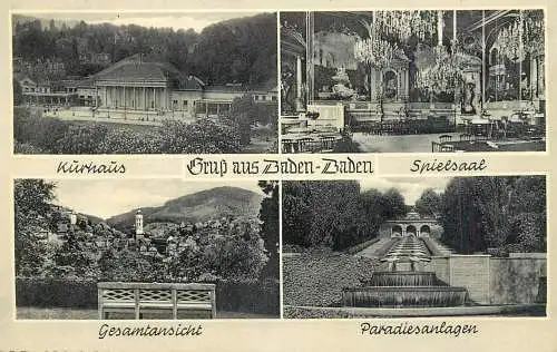 Germany Gruss aus Baden-Baden multi view
