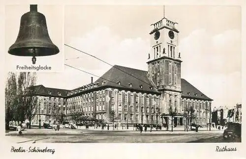 Germany Berlin Schoneberg Rathaus & Freiheitsglocke