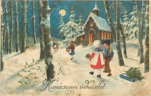 Christmas greetings Hungary