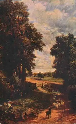 John Constable - The Cornfield