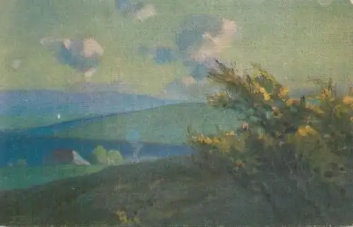 Germany Fruhling im Schwarzwald Fr. Heiss signed artwork