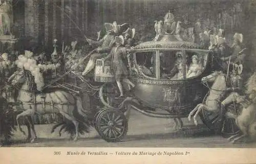 France Musee de Versailles Voiture du Mariage de Napoleon I