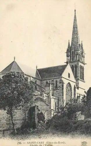 France Saint Cast Abside de l'Eglise