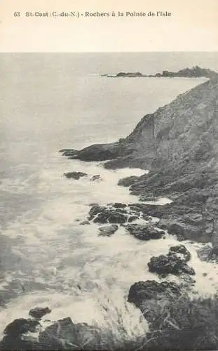 France Saint Cast Rochers a la Pointe de l'isle