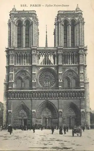 France Paris Eglise Notre Dame