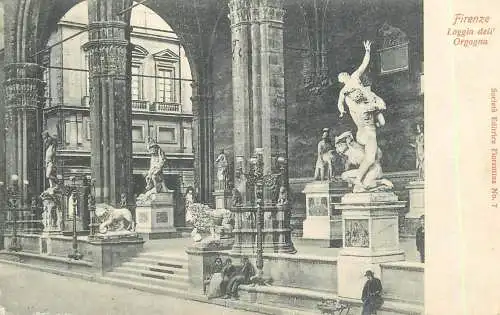 Italy Firenze Loggia dell'Orgagna