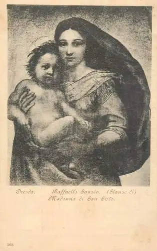 Germany Dresden Madonna ai San Sisto Raffaello Sanzio artwork