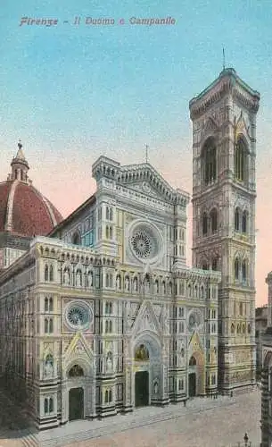 Italy Firenze Il Duomo e Campanile