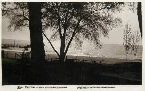 Bulgaria Varna seascape 1936