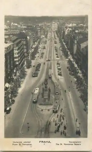 Praha St. Venceslas Square 1934