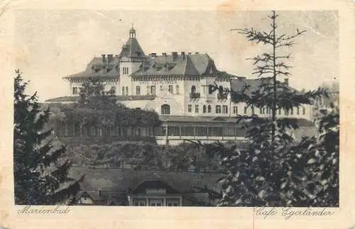 Mariánské Lázně Marienbad Cafe Egerlander