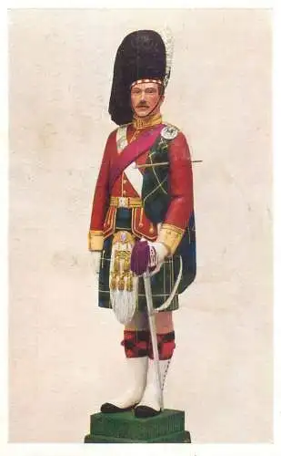 The Gordon Highlanders Seargent Major Review Order 1914 statuette