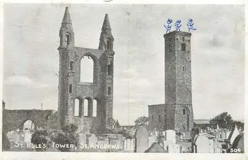 Scotland St Andrews St Rule's Tower