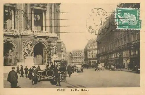 France Paris Rue Halevy