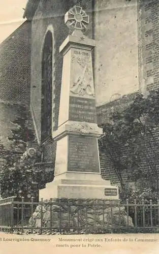 France Louvignies-Quesnoy (Nord) Monument aux Enfants de la Commune Morts pour la Patrie