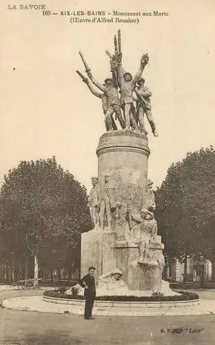 France Aix-les-Bains Monument aux Morts par Alfred Boucher