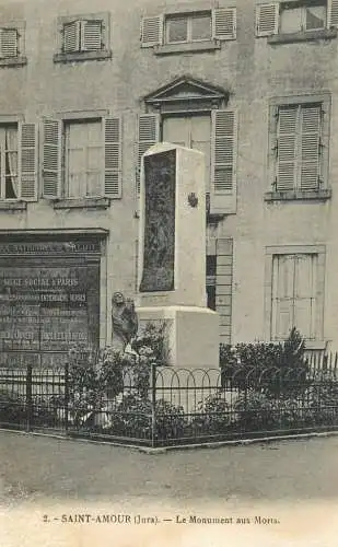 France Saint Amour (Jura) Monument aux Morts