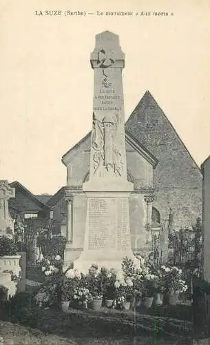 France La Suze (Sarthe) Monument aux Morts