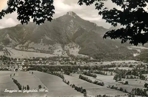 Germany Lenggries mit Geigerstein panorama
