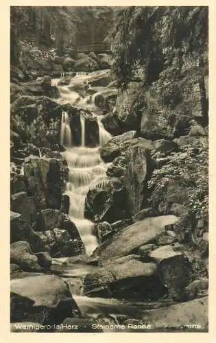 Germany Wernigerode/Harz Steinerne Renne