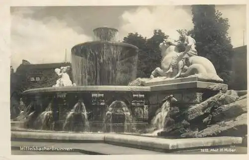 Germany Munchen Wittelsbacherbrunnen H. Huber photo