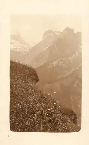 Mountains scenic place to identify real photo