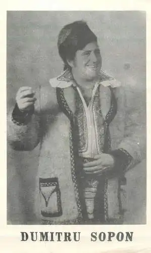 Romanian entertainer Dumitru Sopon