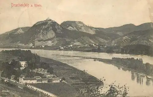 AK Drachenfels 1906