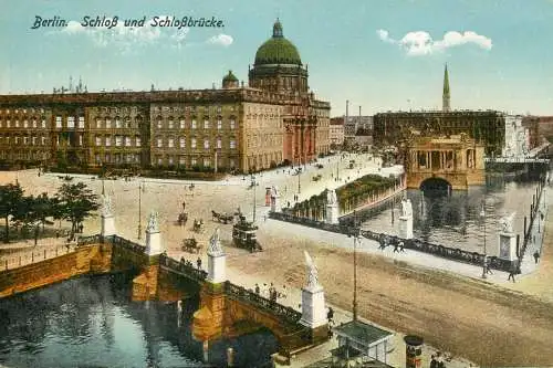 AK Berlin schloss brucke