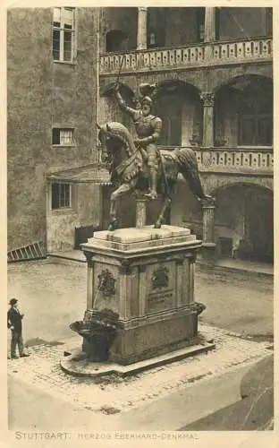Germany Stuttgart Herzog Eberhard Denkmal