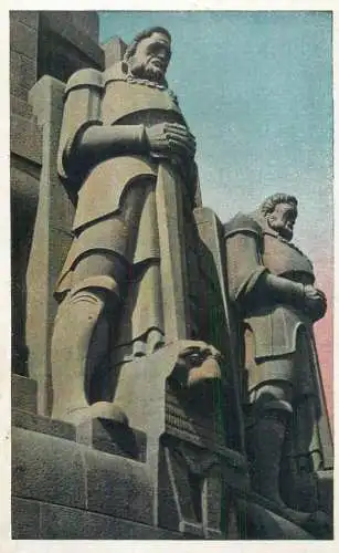 Germany Leipzig Volkerschlachtdenkmal Huter der Freiheit