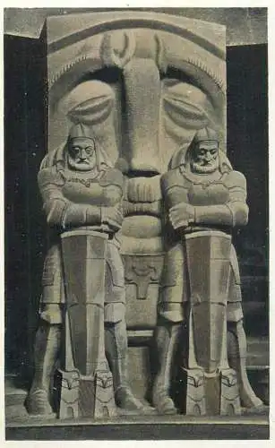 Germany Leipzig Volkerschlachtdenkmal Kryptafeiler