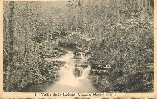 Belgium vallee de la Hoegne cascades Marie Henriette