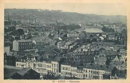 Belgium Liege panorama