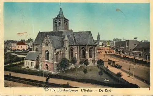 Belgium Blankenberge church