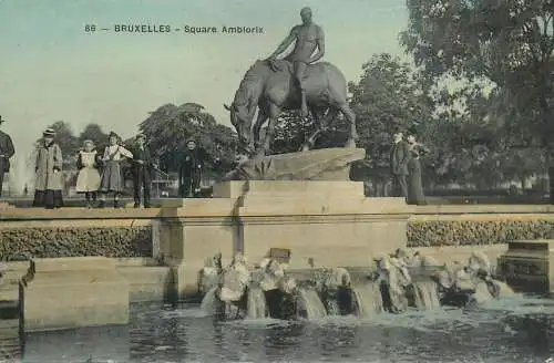 Belgium Bruxelles Square Ambiorix