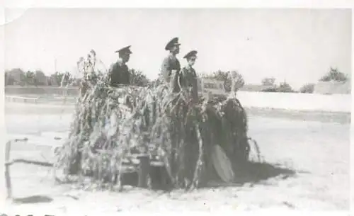 Photograph ca. 6 x 9 cm military instant photo