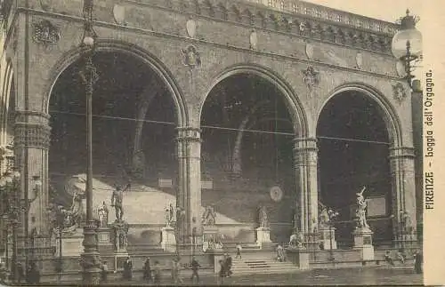 Italy Firenze Loggia dell'Orgagna