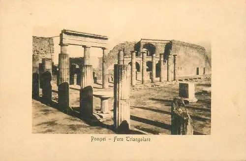 Italy Pompei Foro Triangolare
