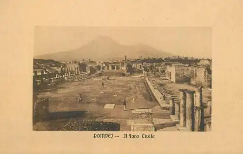 Italy Pompei Foro Civile