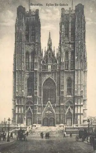 Belgium Bruxelles Ste Gudule church