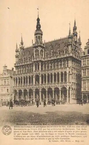 Belgium Bruxelles maison du roi