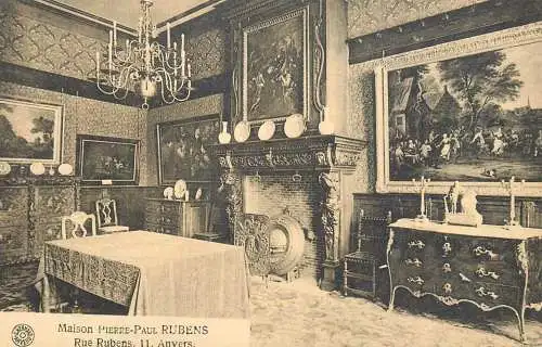 Belgium Anvers maison Pierre Paul Rubens